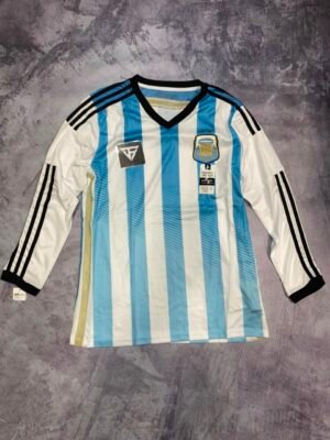 Argentina 2014 Manga Larga – Calidad G5 Tailandesa